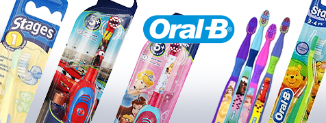 50% off selected Oral-B Kids Toothbrushes